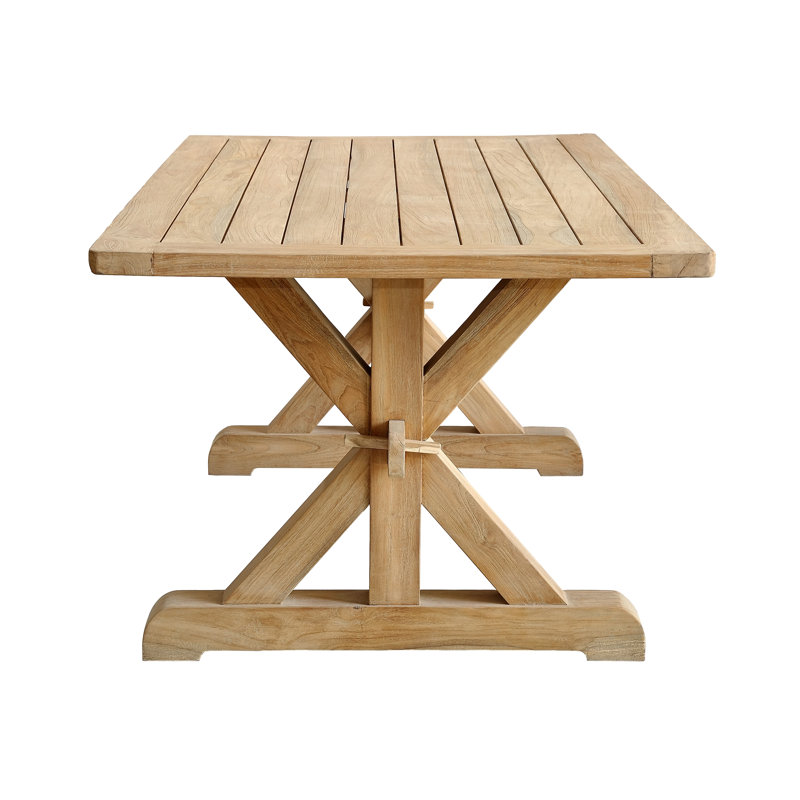 One Allium Way® Andre Teak Outdoor Table Wayfair